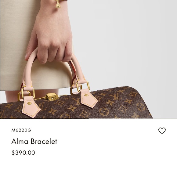 Louis Vuitton - Authentic - Alma Bracelet - Size 15 - Picture 12 of 13